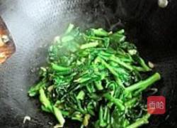 虾皮炒青菜心的做法图解7
