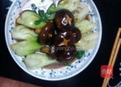 草菇菜胆的做法图解4
