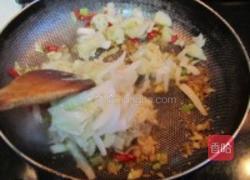 酸菜烧血旺的做法图解5