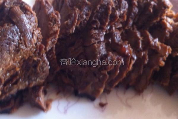 酱牛肉及牛肉汤