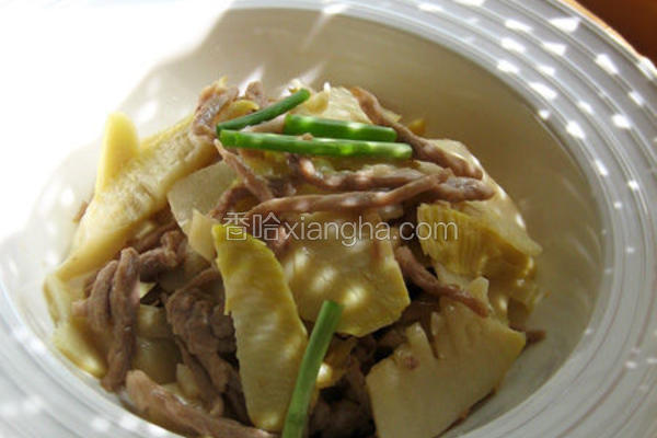 春笋小炒肉