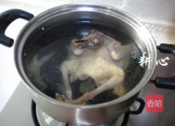 灵芝花胶煲斑鸠的做法图解3