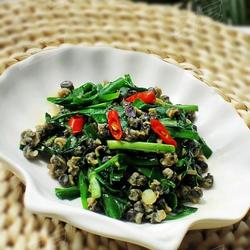 韭菜炒螺狮的做法[图]