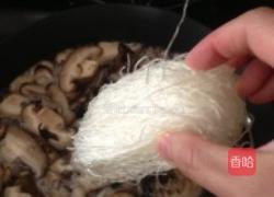 蘑菇粉丝汤的做法图解4