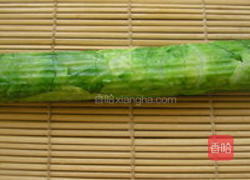 绿橄榄胡萝卜菜卷的做法图解8