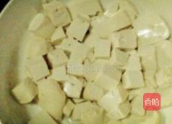 肉末榨菜蒸豆腐的做法图解2