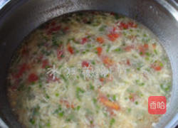 韭菜花番茄蛋花汤的做法图解5