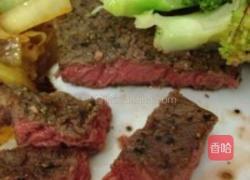 法式香煎嫩牛排的做法图解2