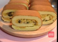 海苔肉松蛋糕卷的做法图解1