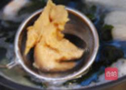 日式鲜虾味增汤的做法图解8