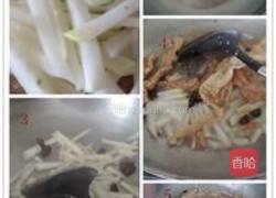 大头菜腐竹粉丝的做法图解1
