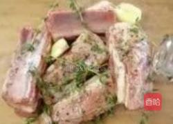 百里香烤羊排的做法图解1