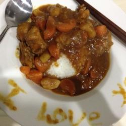 咖喱鸡块饭的做法[图]