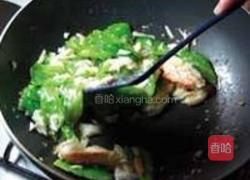 蟹肉炒苦瓜的做法图解2