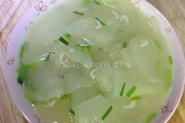 瑶柱鲍汁炒冬瓜