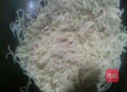 酸辣鸡蛋土豆炸酱面的做法图解12