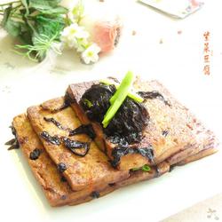 红烧紫菜豆腐的做法[图]