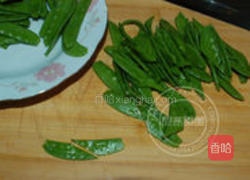 荷兰豆爆腰条的做法图解5