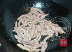 荷兰豆爆腰条的做法图解6