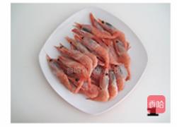 香辣海苔北极虾的做法图解1