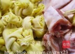百叶结烧肉的做法图解1