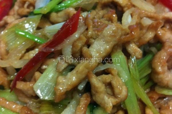 酸萝卜肉丝