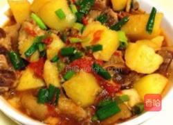 番茄土豆炖牛尾的做法图解1