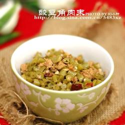 酸豆角肉末的做法[图]