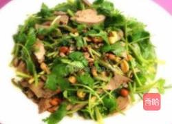 麻辣香菜拌鸭肝的做法图解4