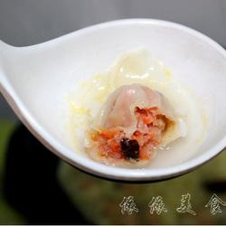 胡萝卜冬菇猪肉馅馄饨的做法[图]