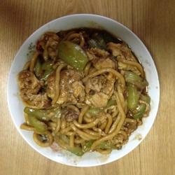 酱烧丝瓜乌冬面的做法[图]