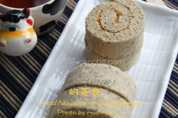 果香奶茶卷