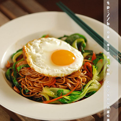 南京鸡蛋肉丝炒面的做法[图]