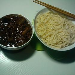 肉末茄子打卤面的做法[图]