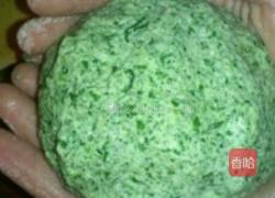 艾叶糍粑的做法图解3