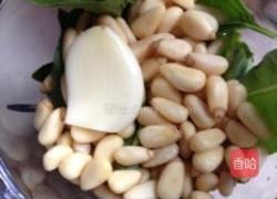 培根青酱意面的做法图解2