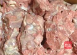 猪肺菜干汤的做法图解1