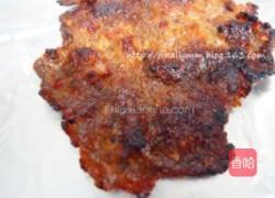 平底锅自制五香猪肉脯的做法图解16