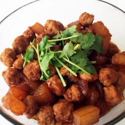冬瓜烧丸子的做法[图]