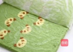 小熊猫蛋糕卷的做法图解9