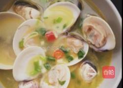 清酒燉文蛤的做法图解6