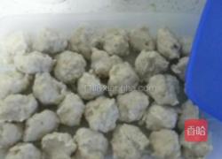 爽滑手打鱼丸的做法图解29