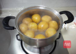 油面筋紫菜汤的做法图解2