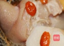 冬季滋补当归山药猪蹄汤的做法图解2