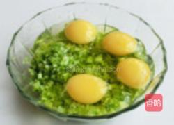 茴香梗炒鸡蛋的做法图解4