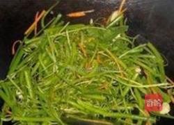 蒜头炒瓜远的做法图解7