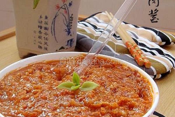番茄牛肉酱