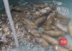 盐焗蛏子的做法图解2