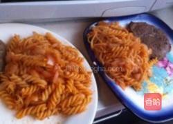 家庭西餐牛排意面的做法图解4