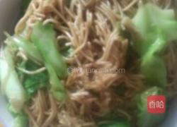 手撕包菜炸酱面的做法图解6